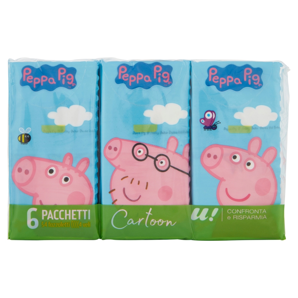6 Pacchetti di Fazzoletti Decorati 4 Veli U! Confronta e Risparmia